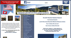 Desktop Screenshot of mtn-meadows-assoc.com